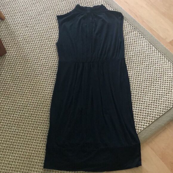 Theory Black T-shirt Sleeveless Dress - Picture 7 of 7